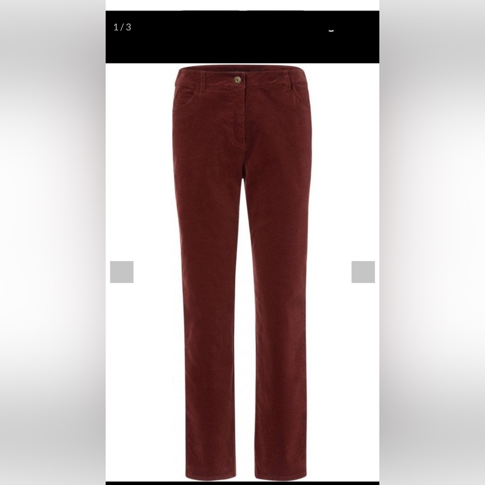 OLSEN Lisa Fine Cord Trousers size s/m